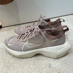 Nike Women's Sneakers in Beige and White